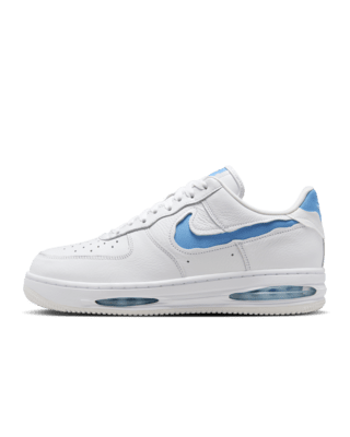 Air force 1 blue and red tick womens best sale